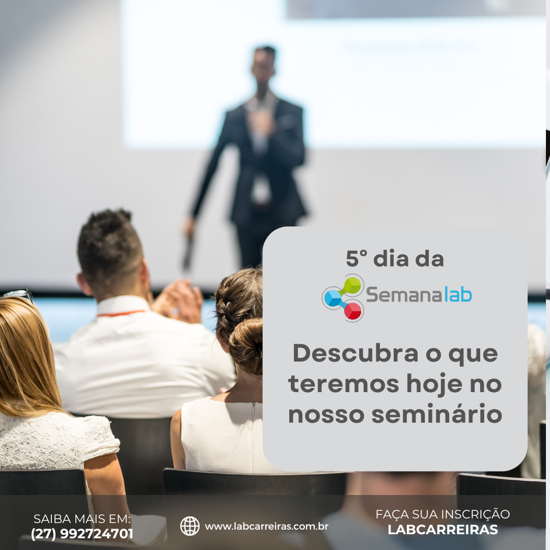 dia 5 semana lab palestra sobre sustentabilidade